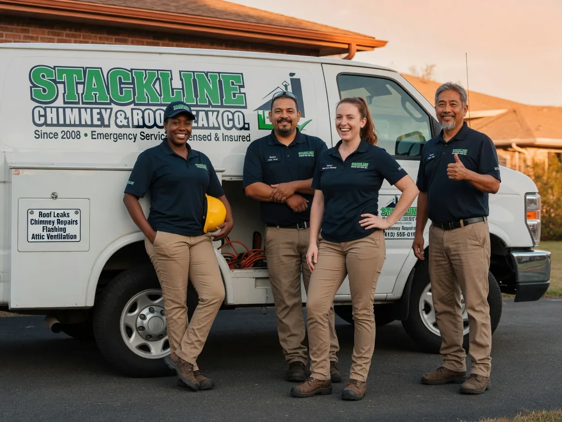 Chimney flashing repair company in Spring Valley, WI